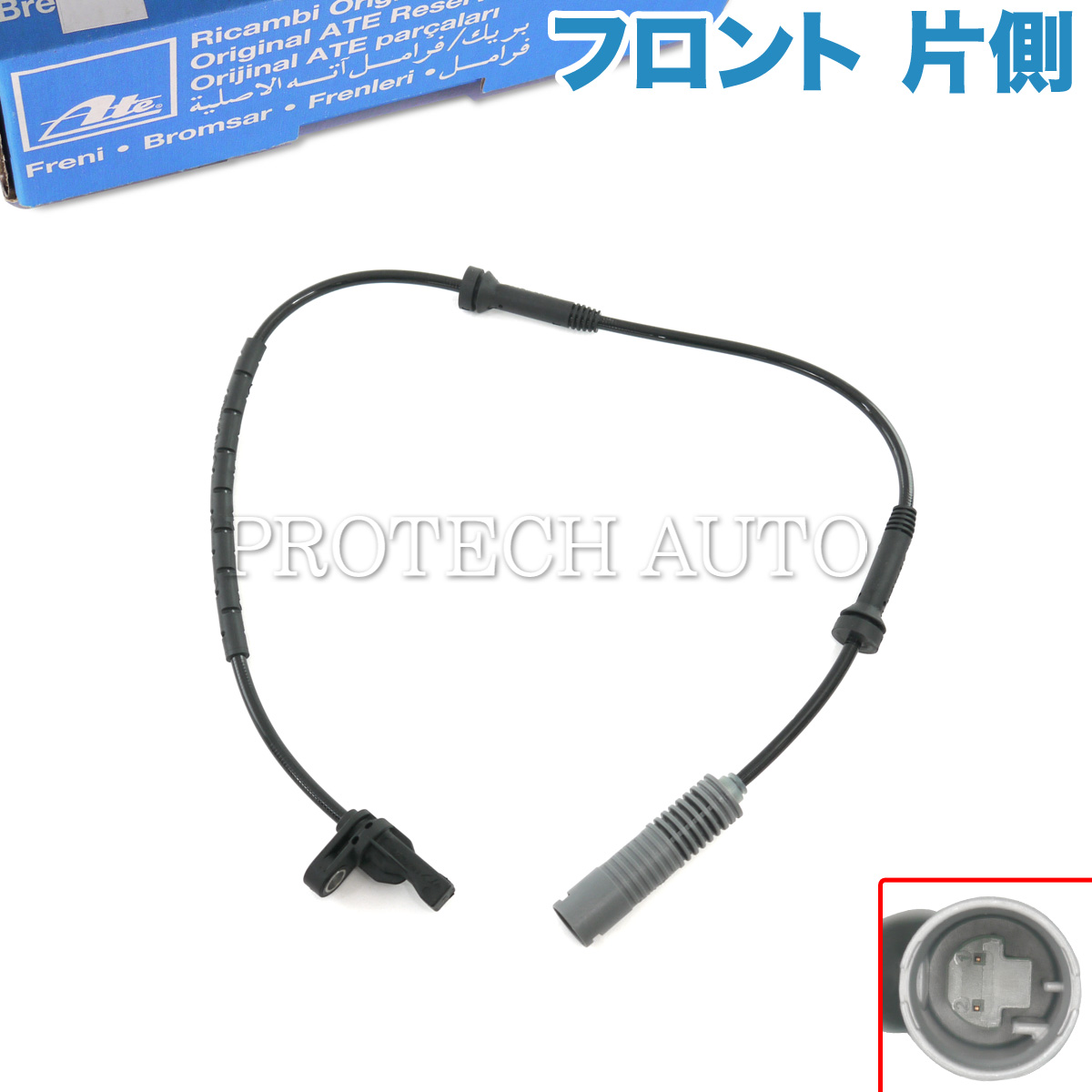 2640円 【大放出セール】 純正OEM ATE製 BMW E90 E91 E92 E93 E87 E88 E82 320i 335i 116i  118i 120i フロント ABSセンサー スピードセンサー 左右共通 片側 34526762465