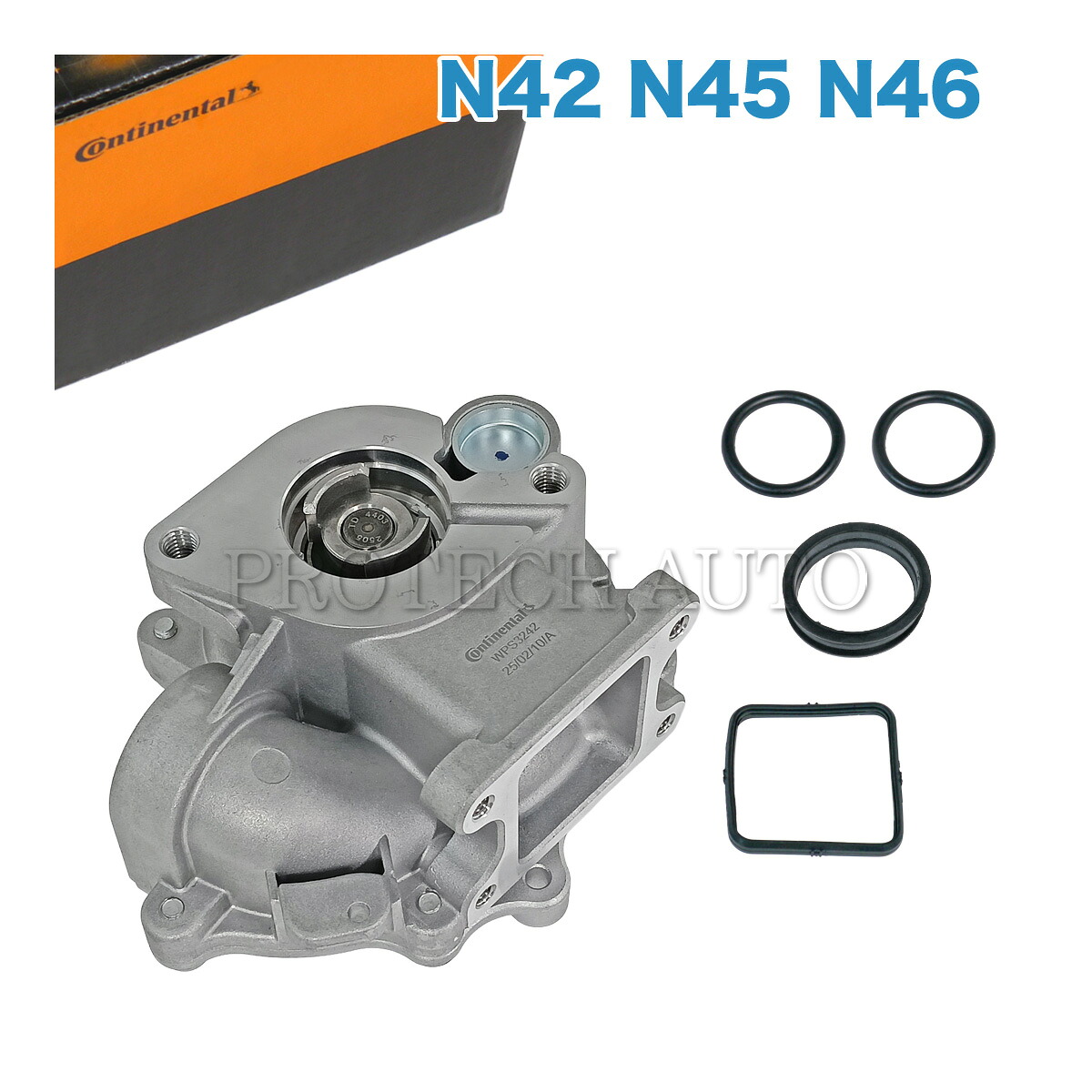 純正OEM Continental製 BMW E46 E90 E91 E92 316ti 318Ci 318i 318ti 320i ウォーターポンプ 11517515778 11517511221 11517511220｜プロテックオートパーツ