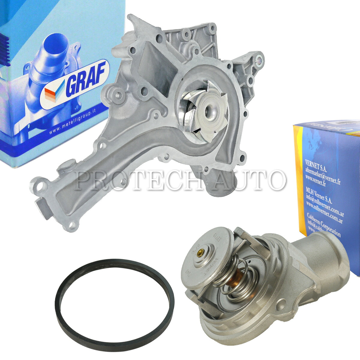 ベンツ R129 R230 R170 C208 A208 C209 A209 SL320 SL350 SL500 SLK320 CLK240 CLK320 ウォーターポンプ＆サーモスタット 1122001501 1122010601 1122030275 1122000015｜プロテックオートパーツ