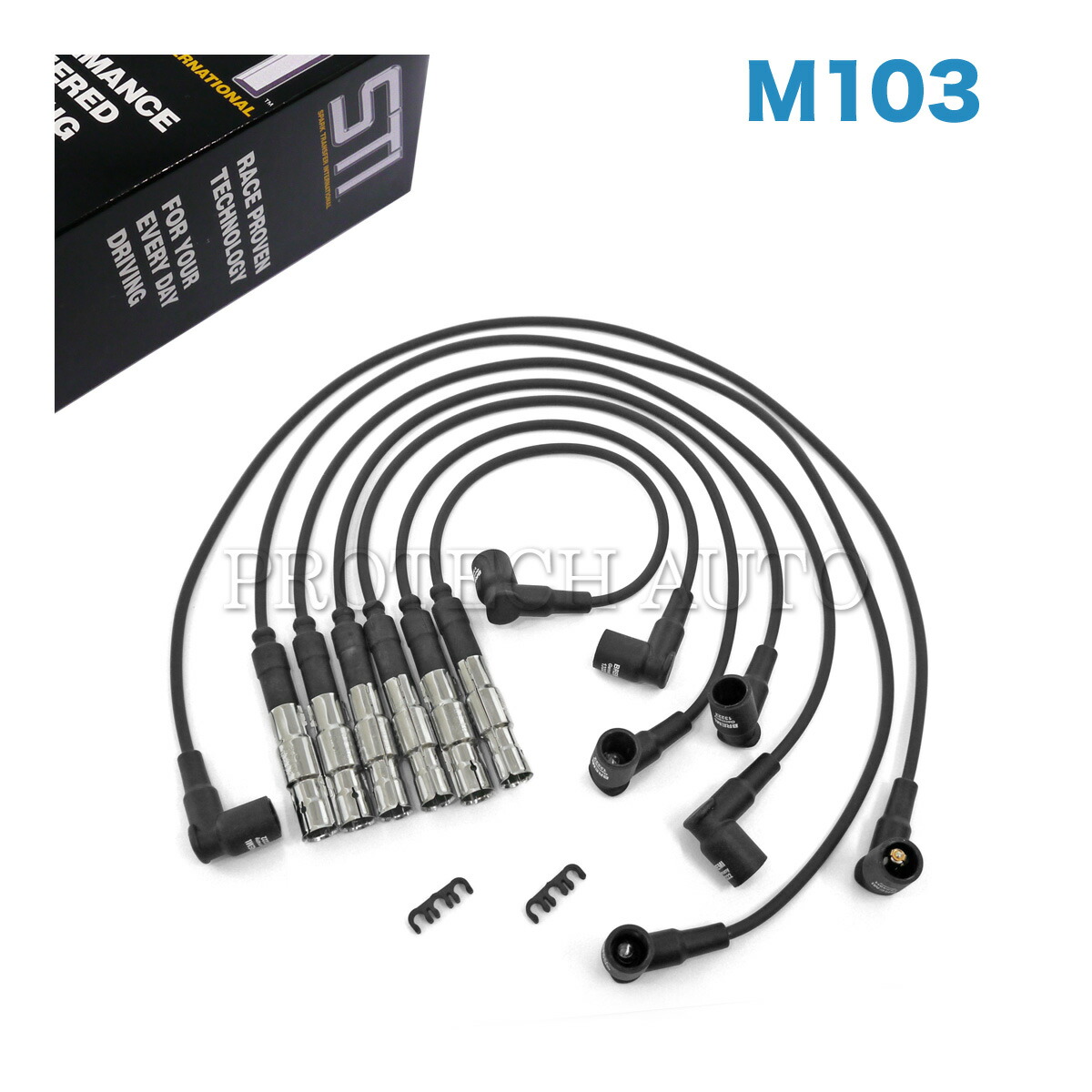 Karlyn製 ベンツ 190クラス W201 M103 エンジン用 プラグコード一台分 1031500019 190E