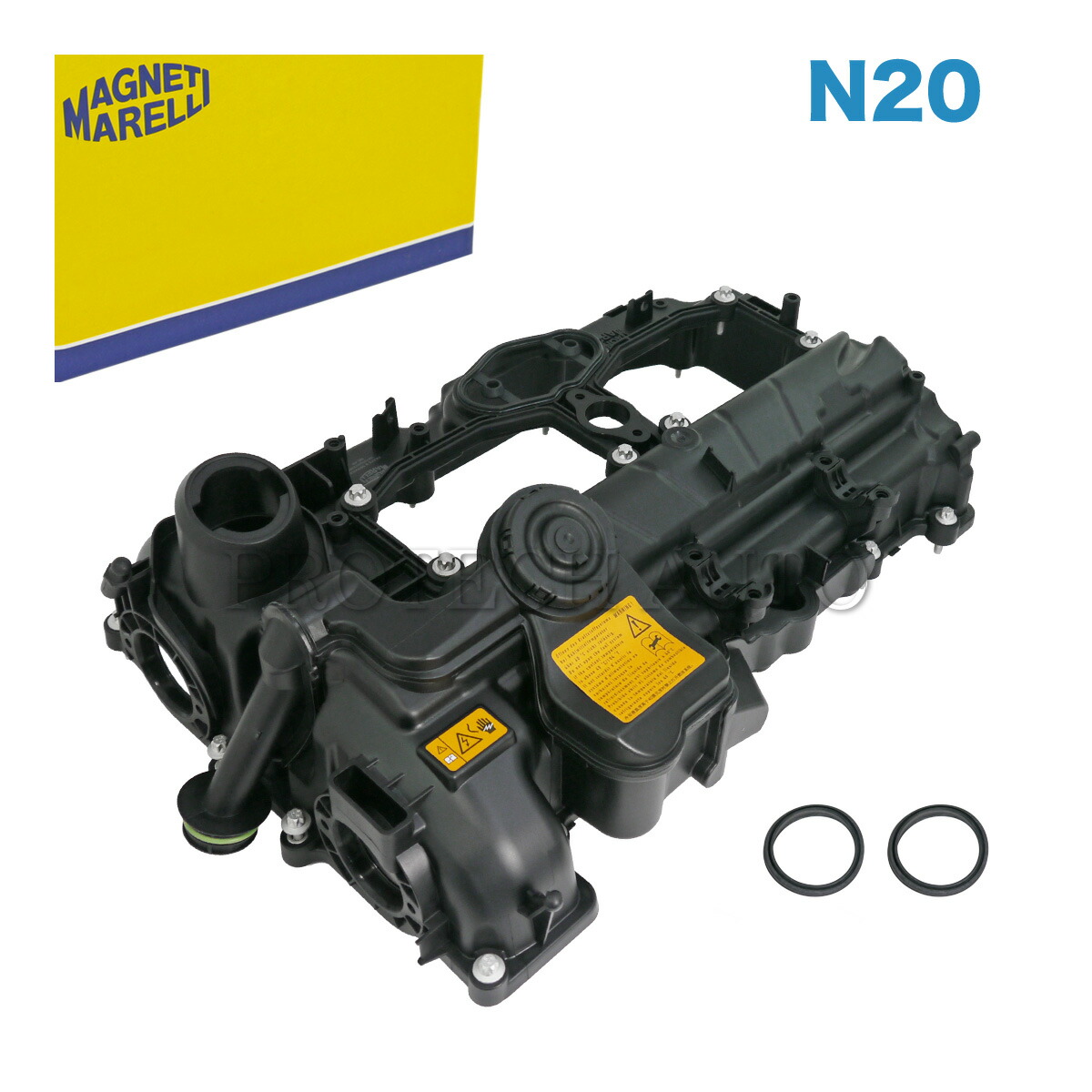 MAGNETI MARELLI製 BMW X4/F26 X5/F15 Z4/E89 sDrive20i xDrive28i 40e エンジンヘッドカバー/シリンダーヘッドカバー ガスケット付き N20 エンジン用 11127588412