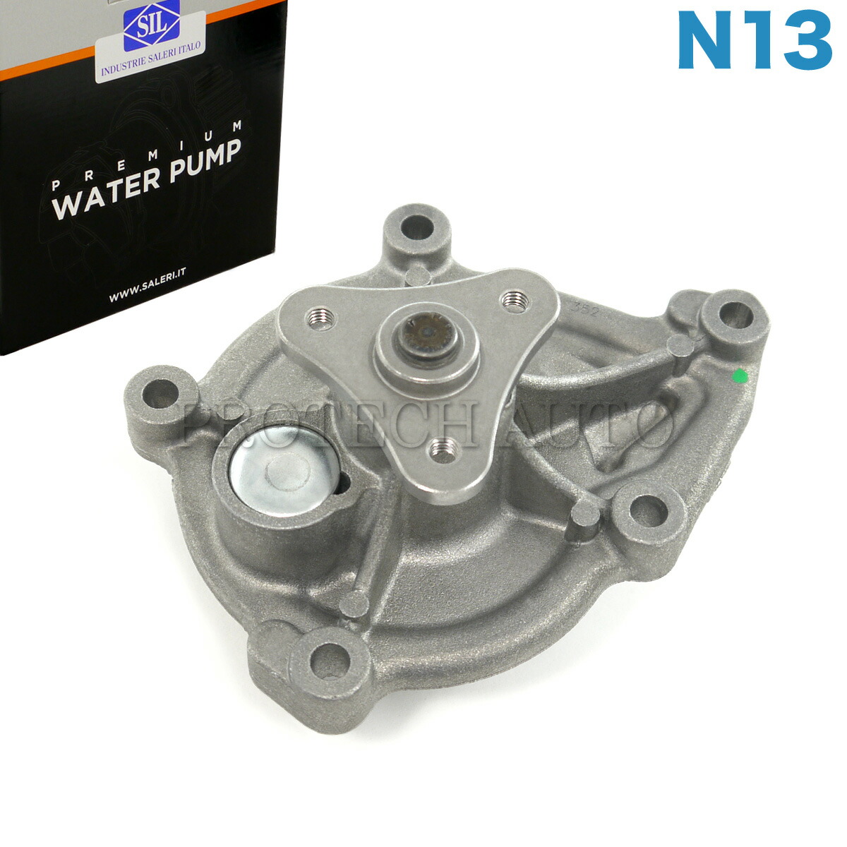 Saleri SIL製 BMW F20 116i 118i 120i ウォーターポンプ ガスケット付き N13 エンジン用 11517648827 11517550484 11518604888