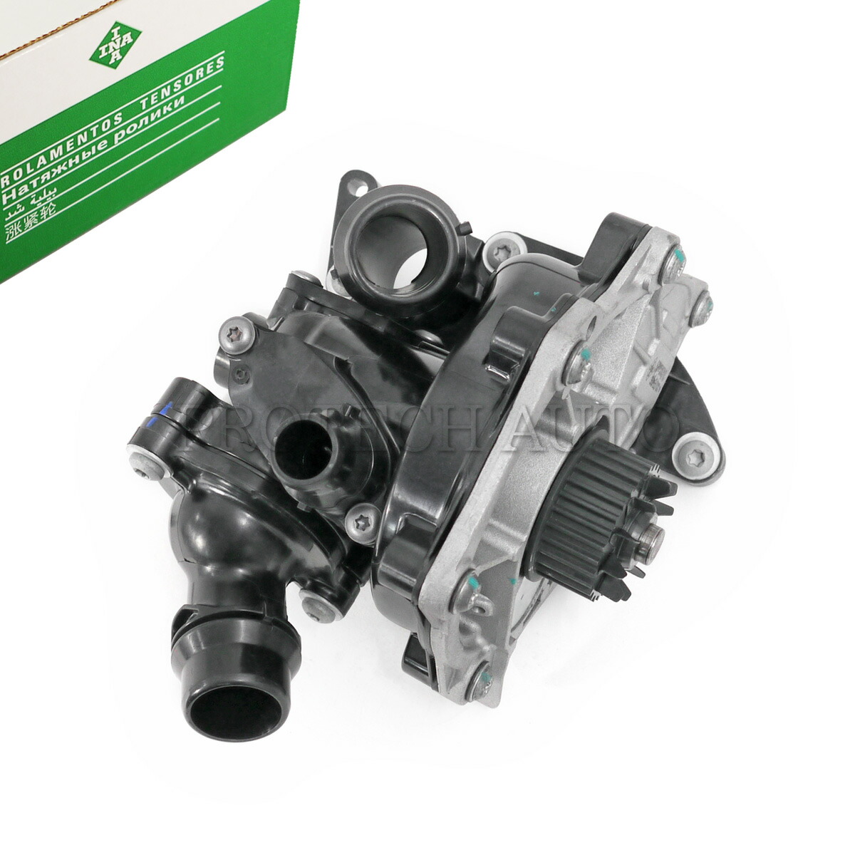 INA製 VW フォルクスワーゲン PASSAT パサート A42/A43/B7 TOURAN トゥーラン 5T ウォーターポンプ サーモスタットASSY 06K121111J 06K121111S