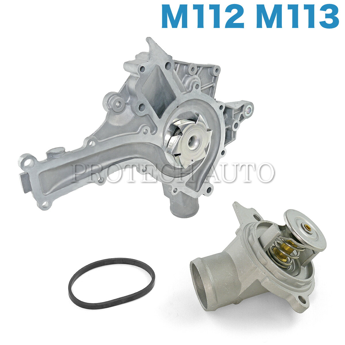 GRAF製 ベンツ SLK R170 ウォーターポンプ＆サーモスタット M112(V6) M113(V8) PA711 1122001501 1122010601 1122030275 1122000015 SLK320 9,953円