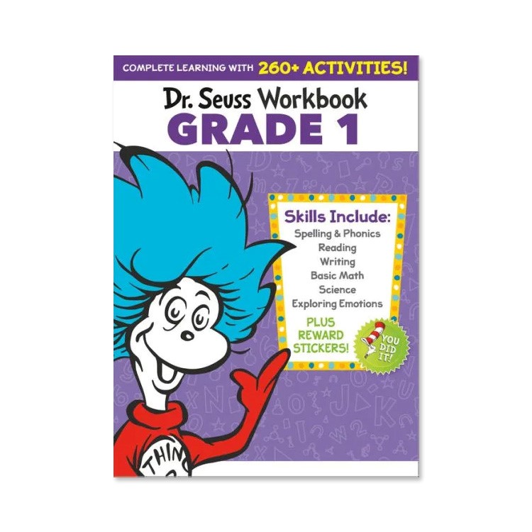 楽天市場】【洋書】ドクター・スース ワークブック グレード 1