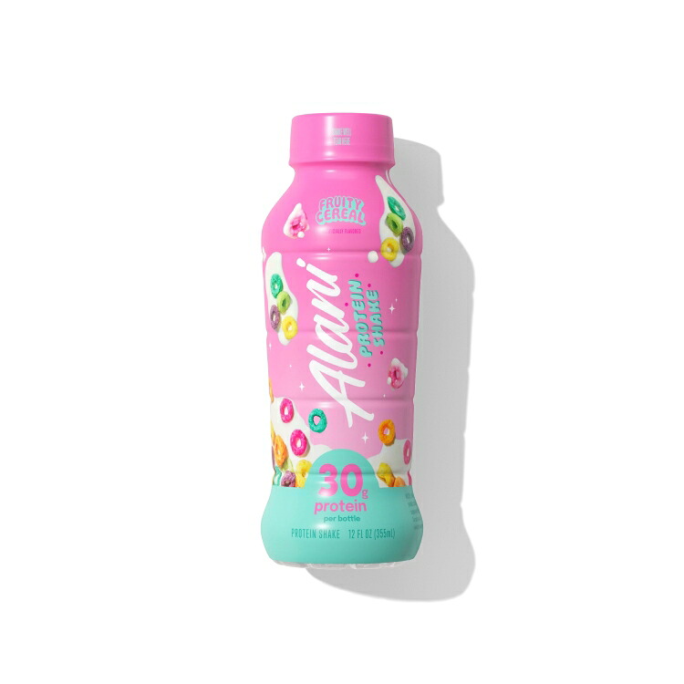 プロテインシェイク30g フルーティーシリアル / 12パック Alani Nu: Fit Shakes: Fruity Cereal (12/12oz) 【お取り寄せ商品】【合わせて買いたい】