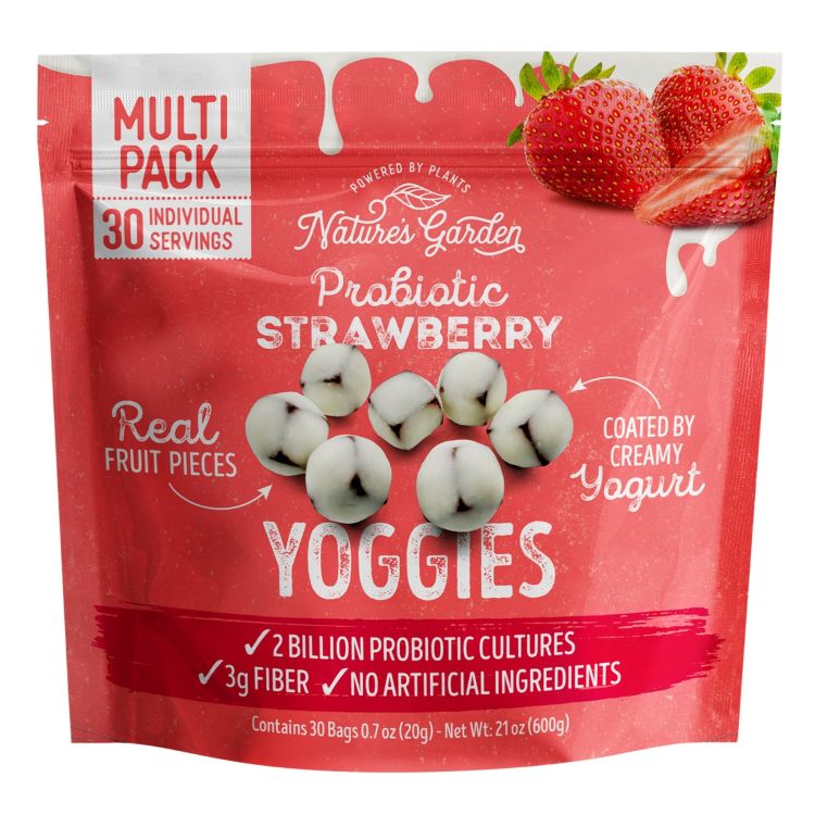【アメリカコストコ品】ネイチャーズガーデン プロバイオティクス ストロベリー ヨギー 30個入り 600g Nature's Garden, Probiotic Strawberry Yoggies, 0.7 oz, 30-count 【お取り寄せ商品】【合わせて買いたい】