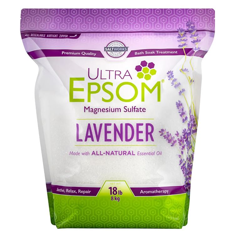 【アメリカコストコ品】ウルトラ エプソム ラベンダー バスソルト、18 ポンド Ultra Epsom Lavender Bath Salts, 18 Pound Bag【お取り寄せ商品】【合わせて買いたい】