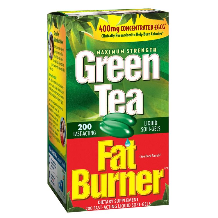 【アメリカコストコ品】グリーンティー ファットバーナー 液体ソフトジェル 200 粒 Green Tea Fat Burner, 200 Liquid Soft-Gels【お取り寄せ商品】【合わせて買いたい】
