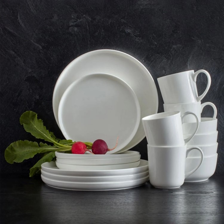 【アメリカコストコ品】ミカサ サマンサ 16ピース ボーンチャイナ ディナーウェア Mikasa Samantha 16-Piece Bone China Dinnerware【お取り寄せ商品】【合わせて買いたい】|プロテインUSA