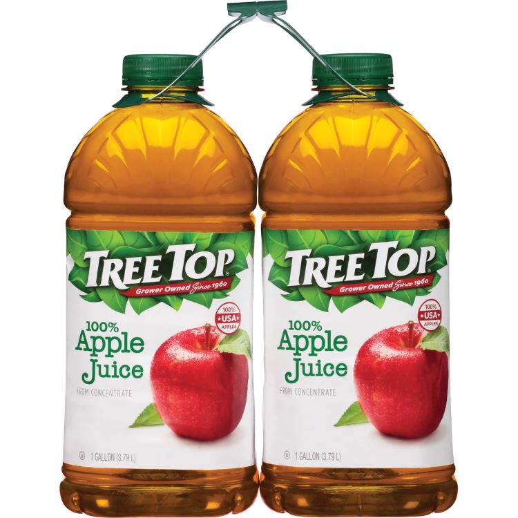 【アメリカコストコ品】ツリートップ 100% アップルジュース 1 ガロン 2 個入り Tree Top, 100% Apple Juice, 1 Gallon, 2-Count【お取り寄せ商品】【合わせて買いたい】｜プロテインUSA