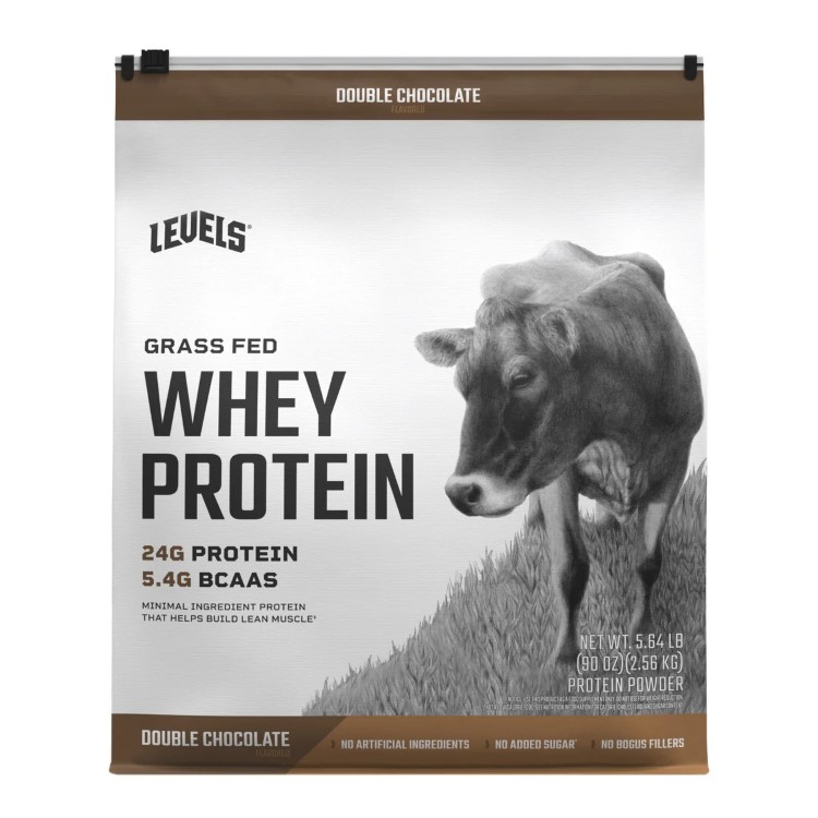 【アメリカコストコ品】レベルズ グラスフェッド ホエイ プロテイン ダブルチョコレート 5.64 ポンド Levels Grass Fed Whey Protein, Double Chocolate, 5.64 lbs 【お取り寄せ商品】【合わせて買いたい】|プロテインUSA