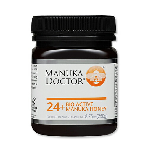 24プラス バイオアクティブ マヌカハニー 250g Manuka Doctor(マヌカドクター)はちみつ ハニー マヌカハニー ニュージーランド産