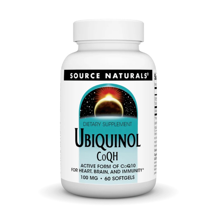 ソースナチュラルズ ユビキノール CoQH 100mg 60ソフトジェル Source Naturals Ubiquinol CoQH 100 mg 60 Softgel 【お取り寄せ商品】【合わせて買いたい】