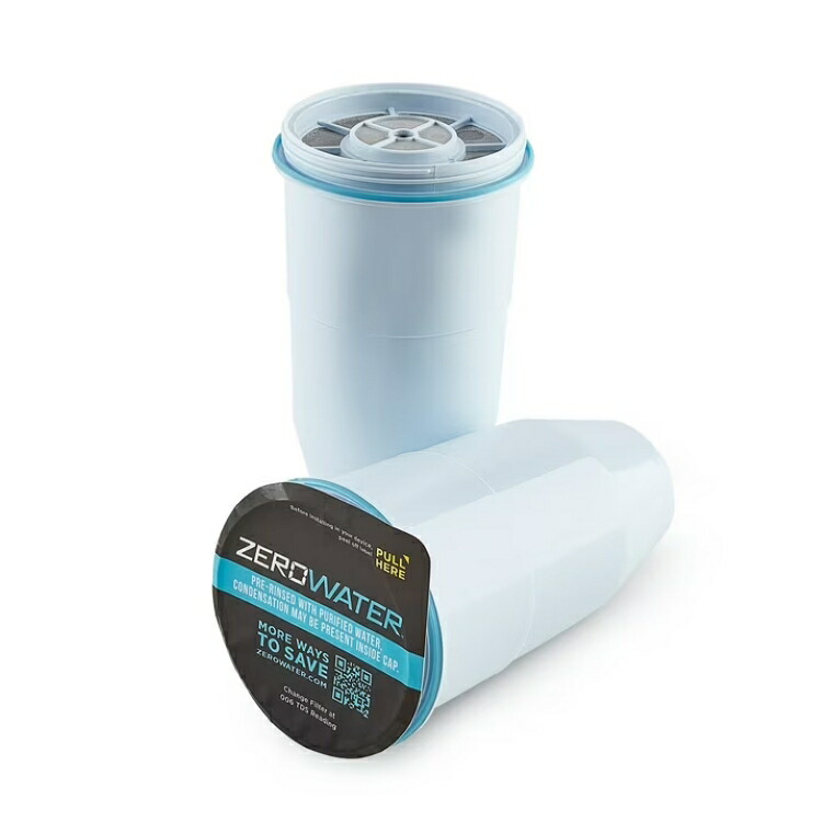 ゼロウォーター 5段階浄水器交換用 2個 ZeroWater 5-stage water filter replacement - 2 pack 【お取り寄せ商品】