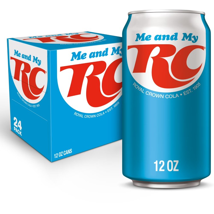 RCコーラ ソーダポップ 355ml 24本パック RC Cola Soda Pop, 12 fl oz, 24 Pack Cans 【お取り寄せ商品】｜プロテインUSA