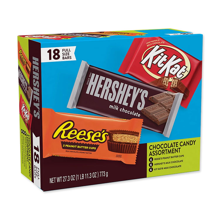 ハーシーズ キットカット リーセス アソートミルクチョコレートキャンディ バラエティボックス 約773g Hershey's, Kit Kat And Reese's Assorted Milk Chocolate Candy, Variety Box 27.3 oz, 【お取り寄せ商品】【合わせて買いたい】