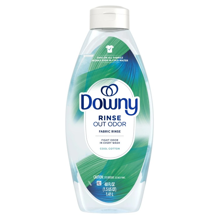 ダウニー リンス＆リフレッシュ 洗濯用消臭剤＆柔軟剤 クールコットンの香り 48液量オンス Downy Rinse & Refresh Laundry Odor Remover and Fabric Softener Cool Cotton Scent 48 fl oz 【お取り寄せ商品】【合わせて買いたい】