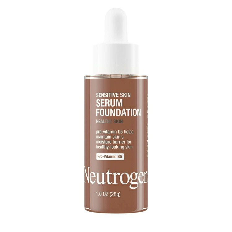 ニュートロジーナ センシティブスキンセラムファンデーション ディープ02 30ml Neutrogena Sensitive Skin Serum Foundation, Deep 02, 1 oz 【お取り寄せ商品】【合わせて買いたい】