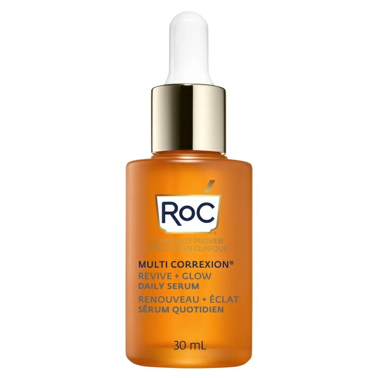 RoC ビタミンCフェイスセラム 10% 美容液 30mL RoC 10% Vitamin C Face Serum - , Skin Tone & Dark Spot Treatment, 1oz 【お取り寄せ商品】【合わせて買いたい】