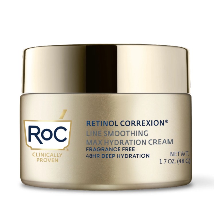 RoC ロック レチノール コレクシオン レチノール クリーム ヒアルロン酸配合 無香料 1.7オンス RoC Retinol Correxion Retinol Cream with Hyaluronic Acid, Fragrance-Free 1.7 oz 【お取り寄せ商品】【合わせて買いたい】