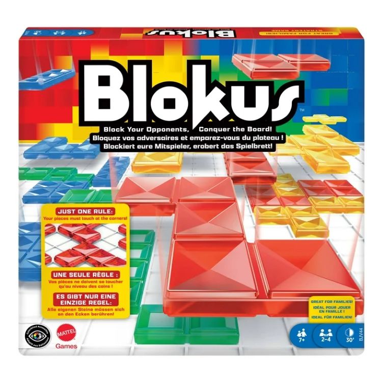 ブロックス ストラテジー ボードゲーム カラーピース対戦型 ファミリー向け Blokus Strategy Board Game, Family Game for Kids & Adults with Colorful Pieces 【お取り寄せ商品】