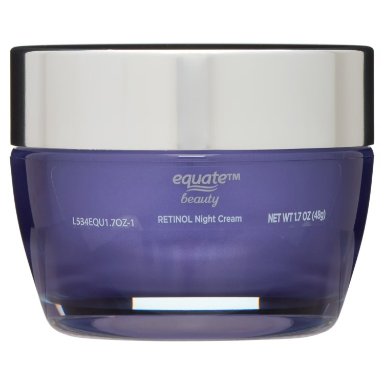 エクエート レチノール ナイトクリーム 顔用 48g Equate Retinol Night Cream for Face Care to Smooth & Soften Skin, 1.7oz 【お取り寄せ商品】