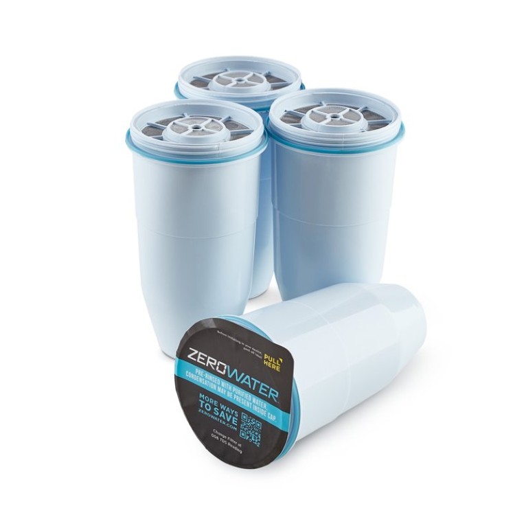 ゼロウォーター 5段階浄水器交換用 4個 ZeroWater 5-stage water filter replacement - 4 pack 【お取り寄せ商品】|プロテインUSA
