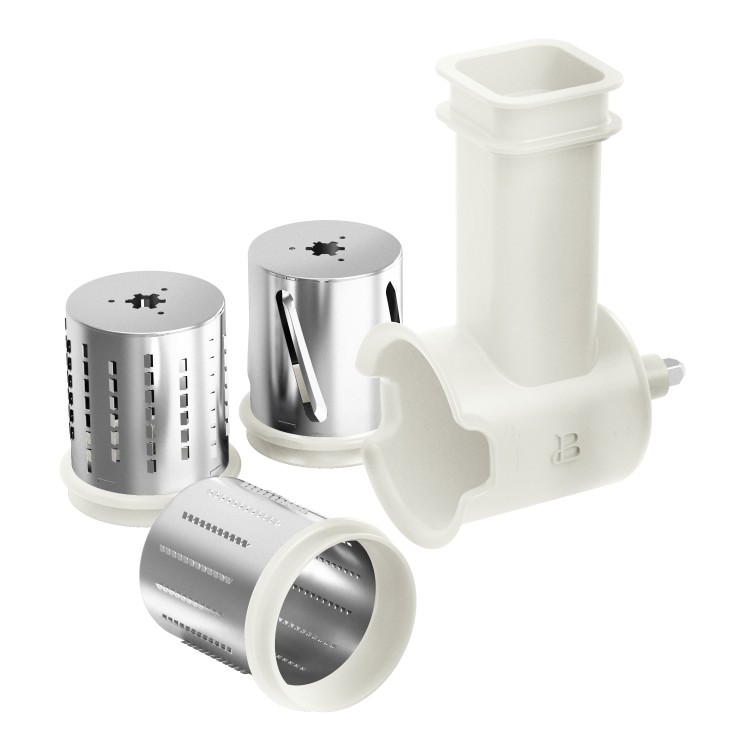 ビューティフル バイ ドリュー・バリモア スライサーシュレッダー スタンドミキサー用アタッチメント Beautiful Stand Mixer Slicer Shredder Attachment 3 Blades Drew Barrymore 【お取り寄せ商品】