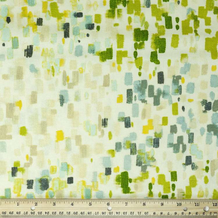 ウェーバリー インスピレーションズ コットンダック スクエア柄生地 スパカラー 45インチ幅 ボルト Waverly Inspirations Cotton Duck 45inch Squares Spa Color Sewing Fabric by the Bolt 【お取り寄せ商品】｜プロテインUSA