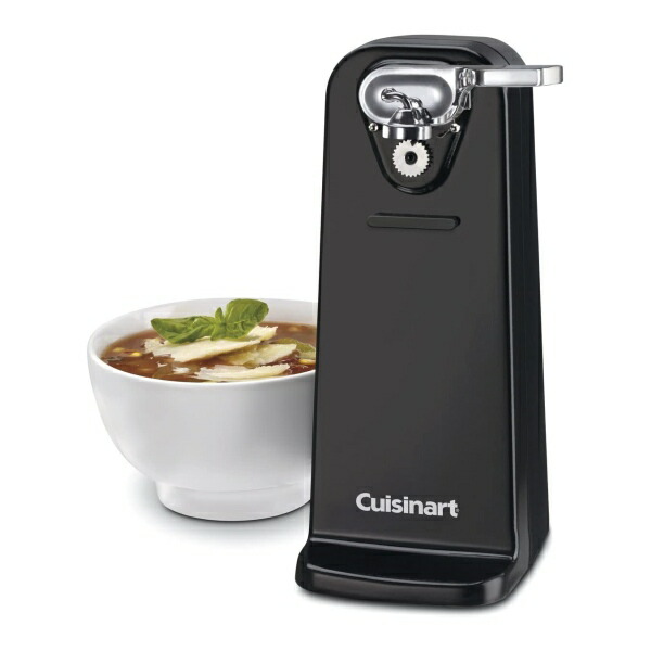 CCO-50BKNデラックス電動缶切り ブラック Cuisinart（クイジナート） Cuisinart CCO-50BKN Deluxe Electric Can Opener Black【お取り寄せ商品】【合わせて買いたい】