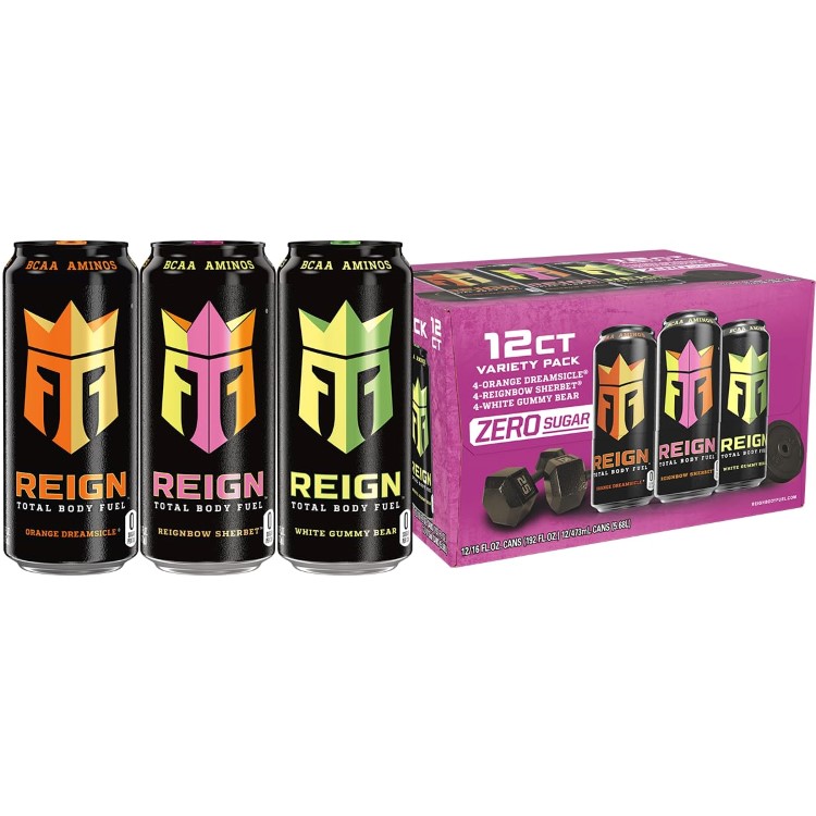 レイン トータル ボディ フューエル バラエティ パック 12缶入り REIGN Total Body Fuel Variety Pack 16 Fl Oz (Pack of 12)【お取り寄せ商品】【合わせて買いたい】|プロテインUSA
