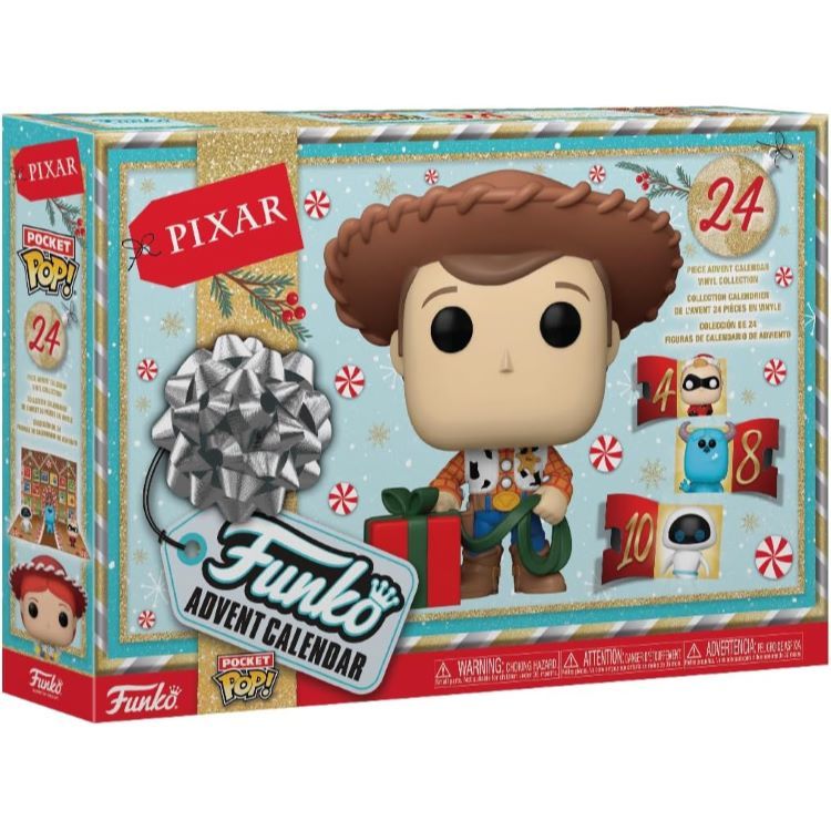 ファンコポップ！ アドベントカレンダー ピクサー 24ポケット Funko Pop! Advent Calendar: Pixar 2024, 24 Pocket Pop! Vinyl Figures【お取り寄せ商品】【合わせて買いたい】｜プロテインUSA