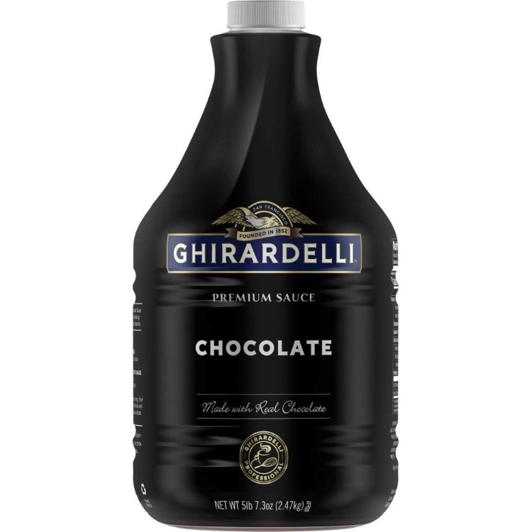 ギラデリ プレミアム ソース チョコレート 約206g Ghirardelli premium sauce net wt 5 lb, 7.3 Oz, Chocolate, 87.3 Oz 【お取り寄せ商品】【合わせて買いたい】
