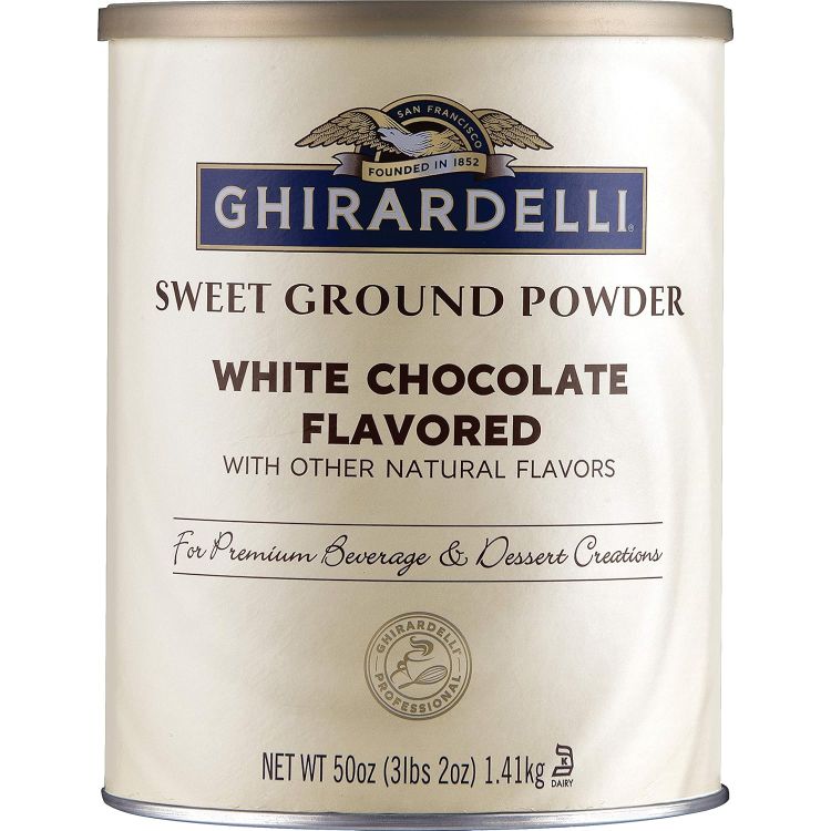 ギラデリ スイートグラウンド ホワイトチョコレート フレーバーパウダー 1.41kg(3.12LB) Ghirardelli Sweet Ground White Chocolate Flavor Powder 【お取り寄せ商品】【合わせて買いたい】