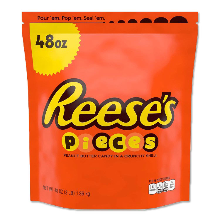 リーシーズ リーセス ピース ピーナッツバターキャンディチョコ REESE'S PIECES Peanut Butter Candy, Holiday, 48 oz Bulk Bag 【お取り寄せ商品】【合わせて買いたい】