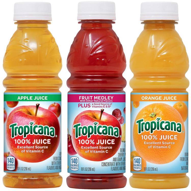 トロピカーナ 100％ジュース アップル フルーツメドレー オレンジ 3フレーバーセット 24本入り Tropicana 100% Juice, 3 flavor, 約295ml (Pack of 24) - Apple Juice, Fruit Medley, Orange Juice【お取り寄せ商品】【合わせて買いたい】