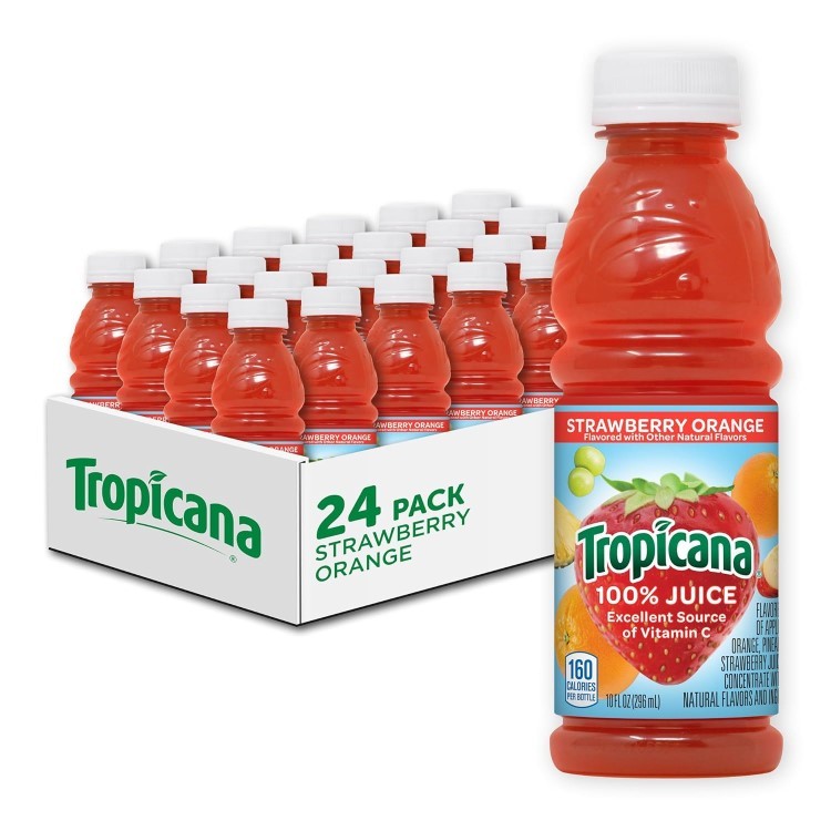 トロピカーナ 100% ジュース オレンジストロベリー 24本入り Tropicana