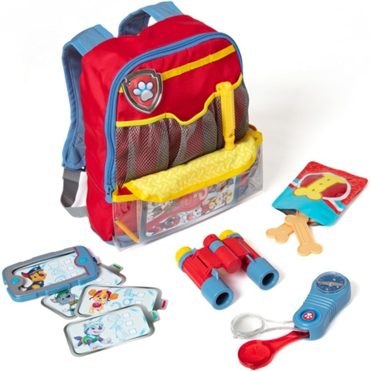 メリッサ＆ダグ パウパトロール パップ バックパック ロールプレイセット (15 ピース) Melissa & Doug PAW Patrol Pup Backpack Role Play Set (15 Pieces)【お取り寄せ商品】【合わせて買いたい】