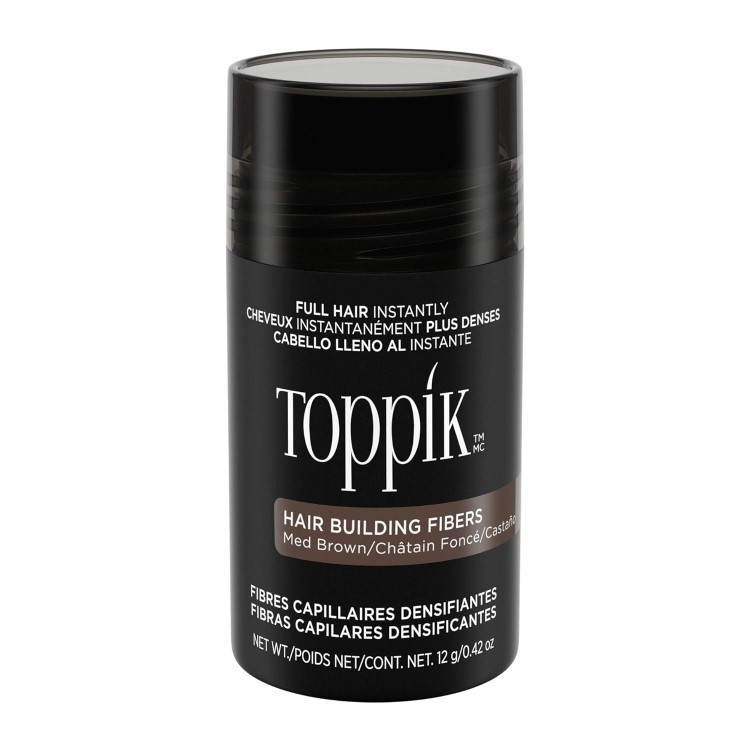 トッピク ヘアビルディングファイバー ミディアムブラウン 12g Toppik Hair Building Fibers Medium Brown 12g【お取り寄せ商品】【合わせて買いたい】