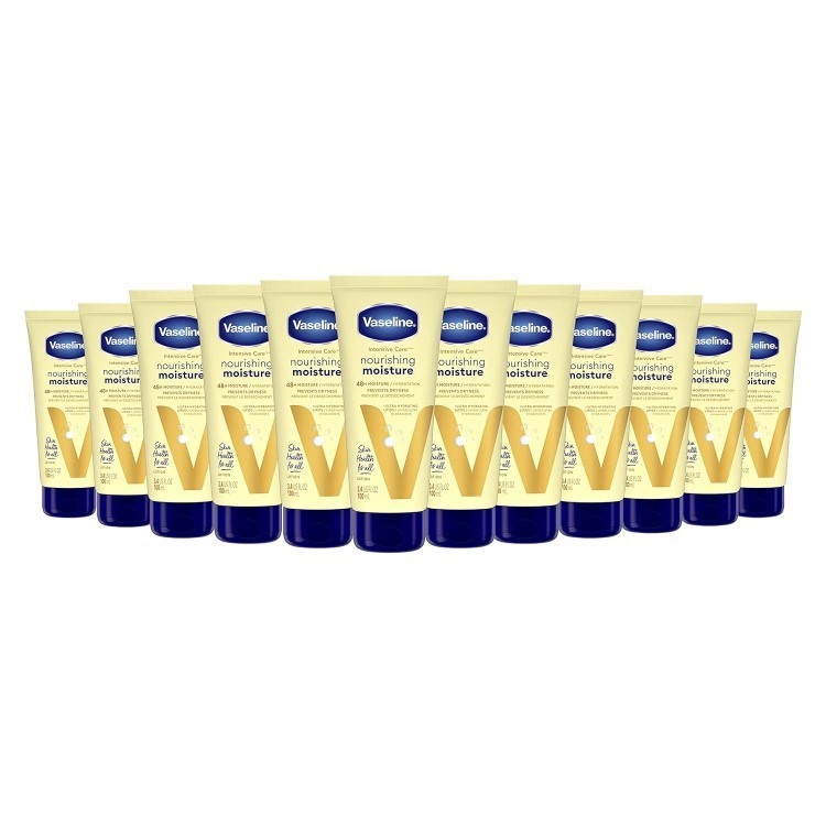 ヴァセリン ナリッシング モイスチャー ハンド＆ボディローション 12個パック Vaseline Nourishing Moisture Body Lotion Hand & Body Lotion Pack of 12【お取り寄せ商品】【合わせて買いたい】