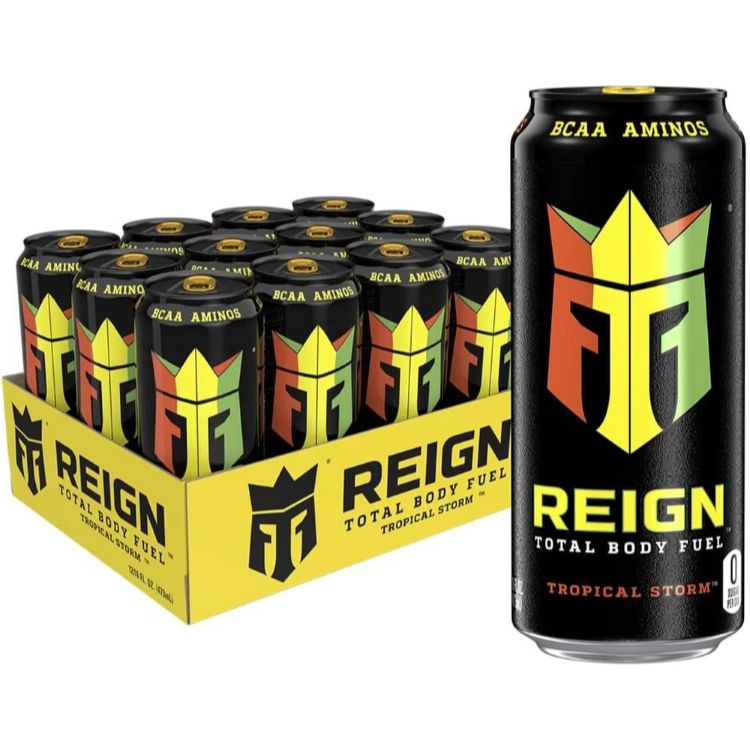 レイン トータルボディフューエル トロピカルストーム 473ml 12本 REIGN Total Body Fuel, Tropical Storm 16 Fl Oz (Pack of 12) 【お取り寄せ商品】【合わせて買いたい】