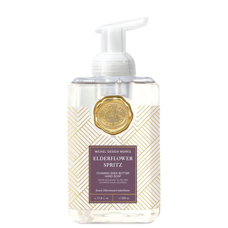 ミッシェルデザインワークス 泡ハンドソープ エルダーフラワースプリッツ 530ml Michel Design Works Foaming Hand Soap, Elderflower Spritz 17.8 Fl Oz 【お取り寄せ商品】