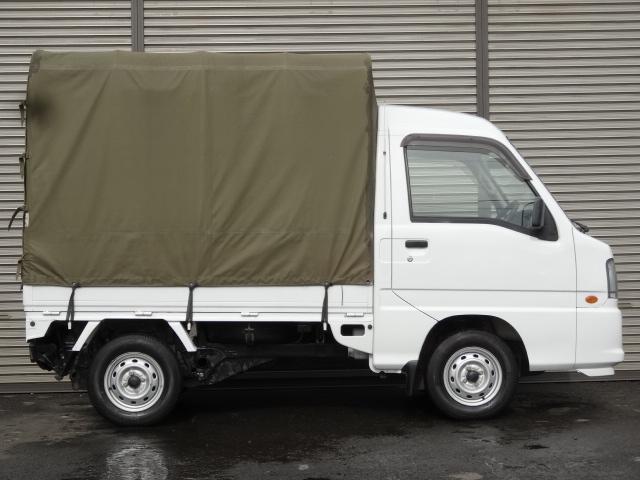 サンバートラック 元赤帽 幌付きトラック スバル 評価書付 中古 1stfitness Az