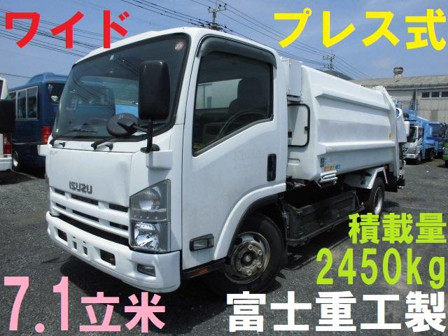 エルフトラック ３ｔクラス ３ｔクラス プレス式 パッカー車 プレス式 ７立米 塵芥車 押出式 いすゞ 中古 塵芥車 グーネットモール