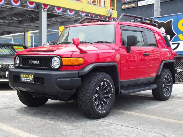 ｆｊクルーザー Fjクルーザー トヨタ レッドカラーパッケージ トヨタ 評価書付 中古 グーネットモール