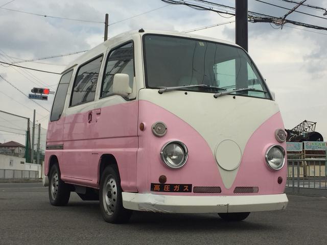 楽天市場 サンバーバン ｖｂ ２シーター カスタム車両 移動販売車 スバル 中古 グーネットモール