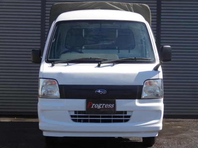 サンバートラック 元赤帽 幌付きトラック スバル 評価書付 中古 Mozago Com