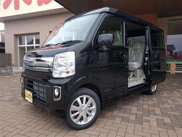 エブリイワゴン ターボ ハイルーフ 届出済未使用車 衝突軽減ブレーキ スズキ 中古 septicin Com