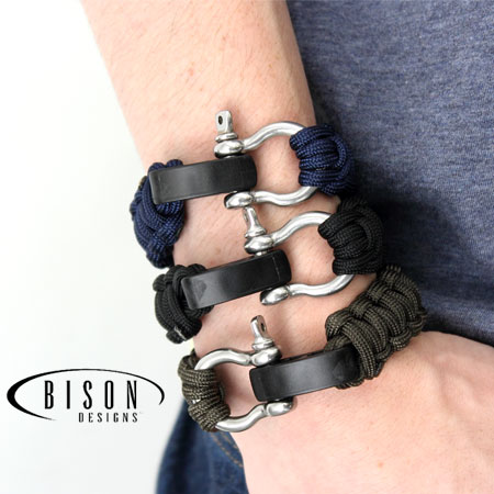 Protocol Bison Designs Design Paracord Bracelet Shackle Bison Designs Design Paracord Bracelet Shackle Buckle Cobra Bracelets Men Women 19 Sh
